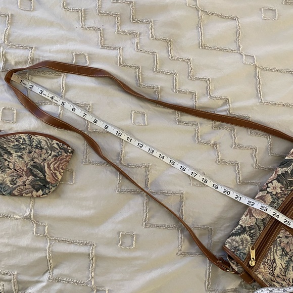 retro floral tapestry purse and pouch - Picture 14 of 15